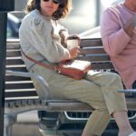 Rose Byrne in a Grey Sweater Was Seen Out in Sydney