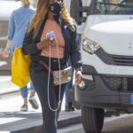 Serena Williams in a Grey Tracksuit Was Seen Out in Rome