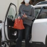Geena Davis in a Grey Sweatshirt Was Seen Out in Los Angeles