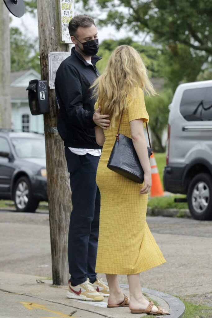 Jennifer Lawrence in a Yellow Dress