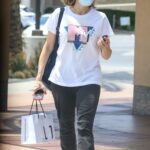 Jodie Foster in a White Tee Was Seen Out in Los Angeles