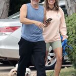 Kelly Dodd in a Pink Sweatshirt Was Seen Out with Her Husband Rick Leventhal in Newport Beach