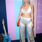 Camille Kostek Attends 2021 Sports Illustrated Swimsuit 2021 Issue Concert at Hard Rock Live in Hollywood