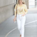 Mollie King in a White Pants Arrives at the Radio One in London