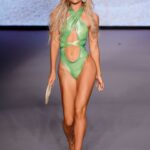 Olivia Ponton Attends the Nalu Swimwear Runway Show During 2021  Miami Swim Week in Miami