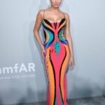 Rose Bertram Attends the amfAR Cinema Against AIDS Gala at the 74th Annual Cannes Film Festival in Cannes