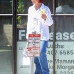 Sharon Osbourne in a White Shirt Was Seen Out in West Hollywood