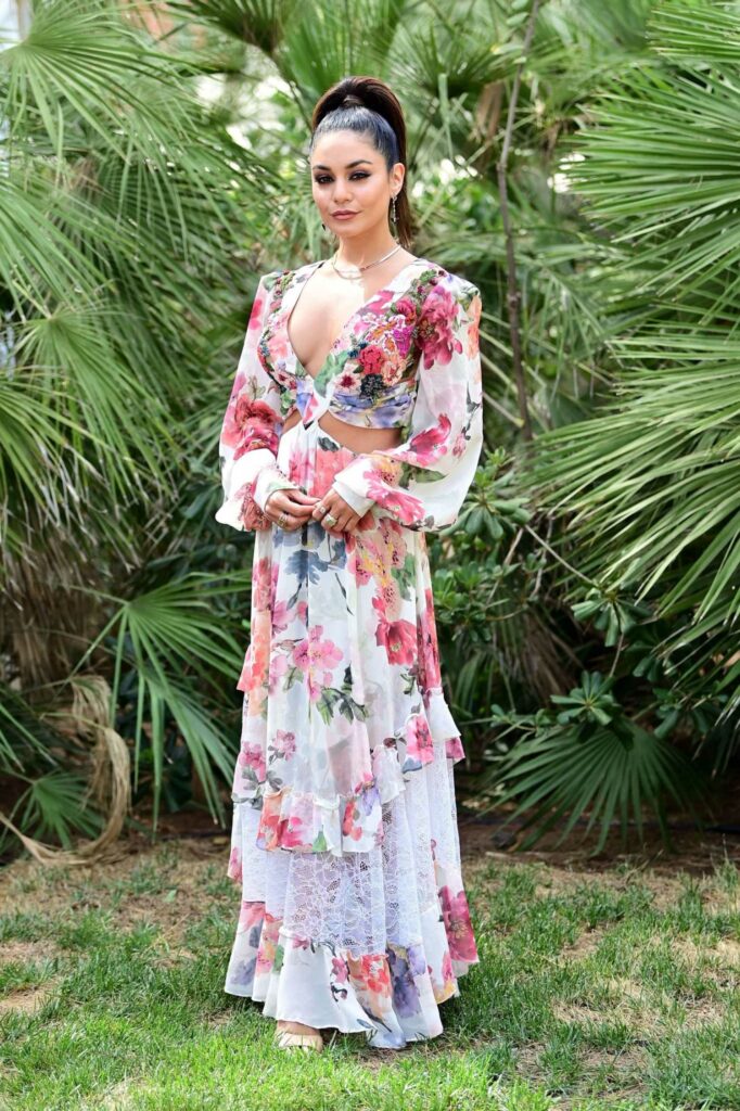 Vanessa Hudgens in a Floral Dress