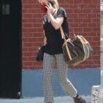 Emma Roberts in a Black Tee Was Seen Out in New York