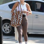 Vanessa Hudgens in a White Tank Top Was Seen Out in West Hollywood