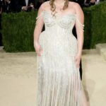 Barbie Ferreira Attends 2021 Met Gala In America: A Lexicon of Fashion at Metropolitan Museum of Art in New York City
