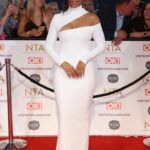 Rochelle Humes Attends 2021 National Television Awards at The O2 Arena in London