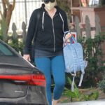 Amy Adams in a Black Cap Was Seen Out in Beverly Hills
