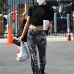 Emma Slater in a Black Top Leaves the Dancing With The Stars Rehearsal Studio in Los Angeles