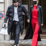 Nicola Peltz in a Red Pants Was Seen Out with Brooklyn Beckham in Paris