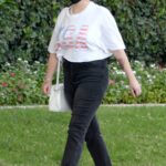 Amanda Bynes in a White Tee Was Seen Out in West Hollywood