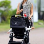 Jennifer Hawkins Walks with Her Baby in Sydney