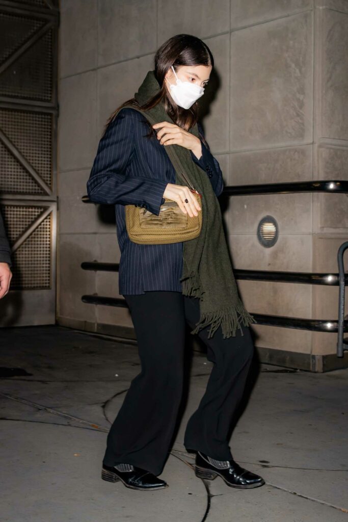 Lorde in a Protective Mask