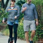 Sarah Silverman Walks Her Dog Out with Boyfriend Rory Albanese in Los Feliz