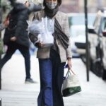 Christy Turlington Steps Out to Purchase an Orchid in New York