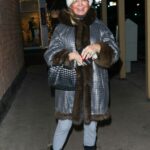 Goldie Hawn in a White Fur Hat Was Seen Out in Aspen