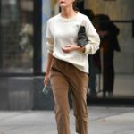 Keri Russell in a Tan Pants Was Seen Out in New York