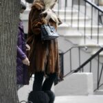 Wendy Williams in a Tan Fur Coat Was Seen Out in New York