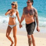 Christina Anstead in Bikini Was Seen Out with Josh Hall on the Beach in Cabo San Lucas