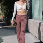 Hana Cross in a White Top Was Seen Out in West Hollywood