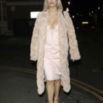 Jessika Power Arrives at 2850 South Ken Restaurant in Central London