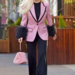 Lindsey Vonn in a Pink Blazer Was Seen Out in New York
