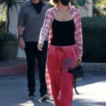 Lisa Rinna in a Red Sweatpants Was Seen Out with Her Husband Harry Hamlin in Bel Air