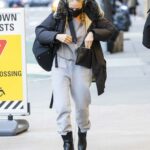 Sarah Jessica Parker in a Grey Sweatpants Was Seen Out in New York