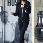 Demi Moore in a Black Protective Mask Hits the Gym in Los Angeles