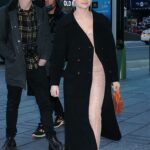 Joey King in a Black Coat Was Seen Out in New York