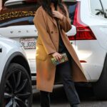 Olivia Munn in a Tan Coat Was Seen Out in Beverly Hills