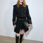 Emma Stone Attends 2022 Louis Vuitton Womenswear Fashion Show During the Paris Fashion Week in Paris