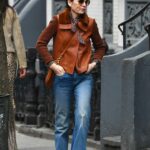 Julianna Margulies in a Tan Jacket Was Seen Out in New York City