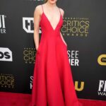 Kathryn Newton Attends the 27th Annual Critics Choice Awards in Los Angeles