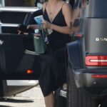 Lucy Hale in a Black Dress Was Seen Out in West Hollywood