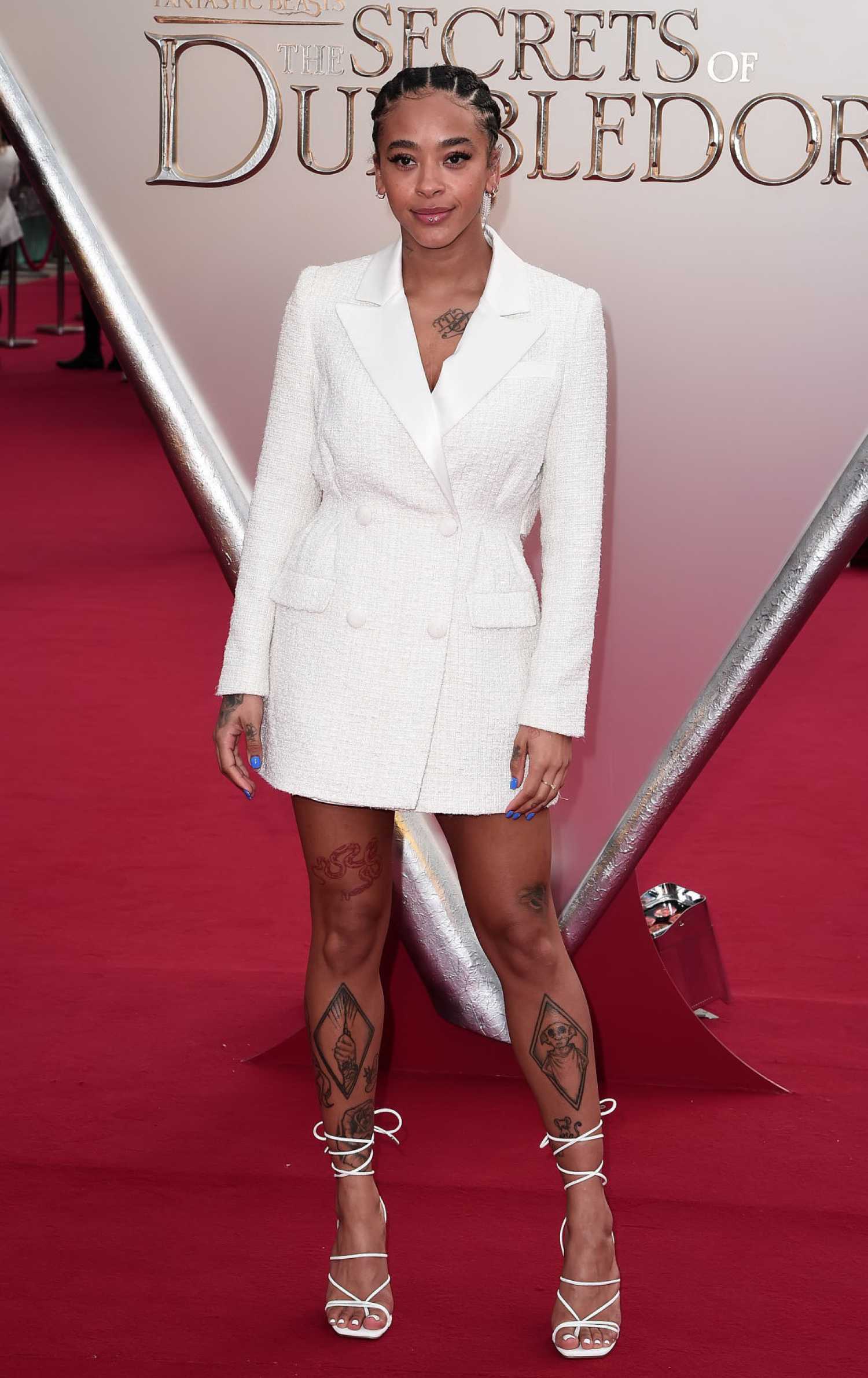 Yinka Bokinni Attends the Fantastic Beasts: The Secrets of Dumbledore