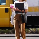 Lucy Hale in a White Sneakers Was Seen Out in Los Angeles