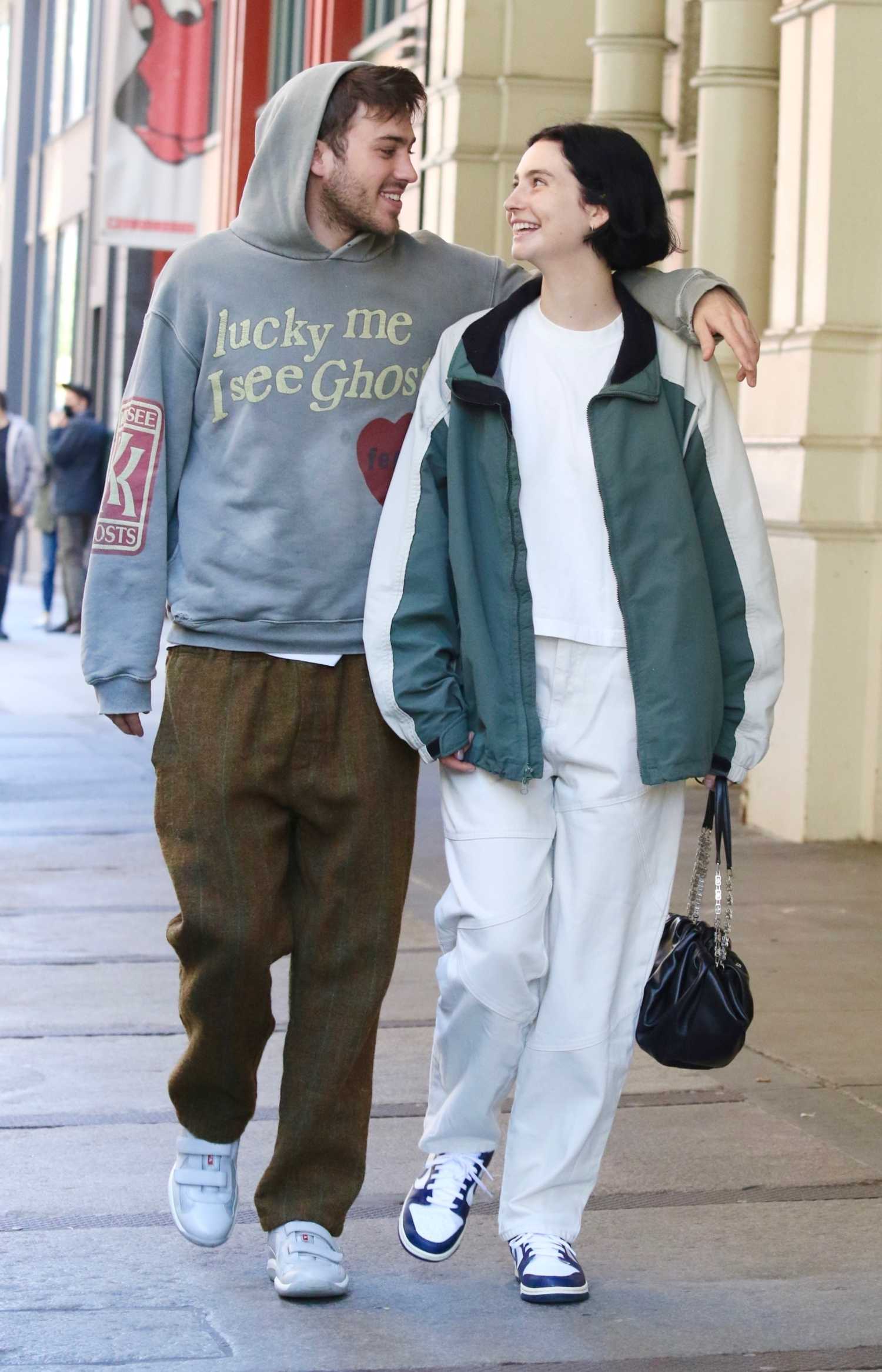 Meadow Walker in a White Pants Was Seen Out with Husband Louis Thornton