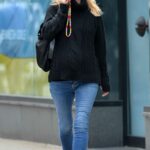 Nicky Hilton in a Black Sweater Was Seen Out in New York