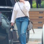 Shannen Doherty in a White Sweater Was Seen Out in Malibu