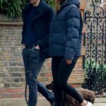 Tom Hiddleston in a Black Jacket Was Seen Out with Zawe Ashton in London