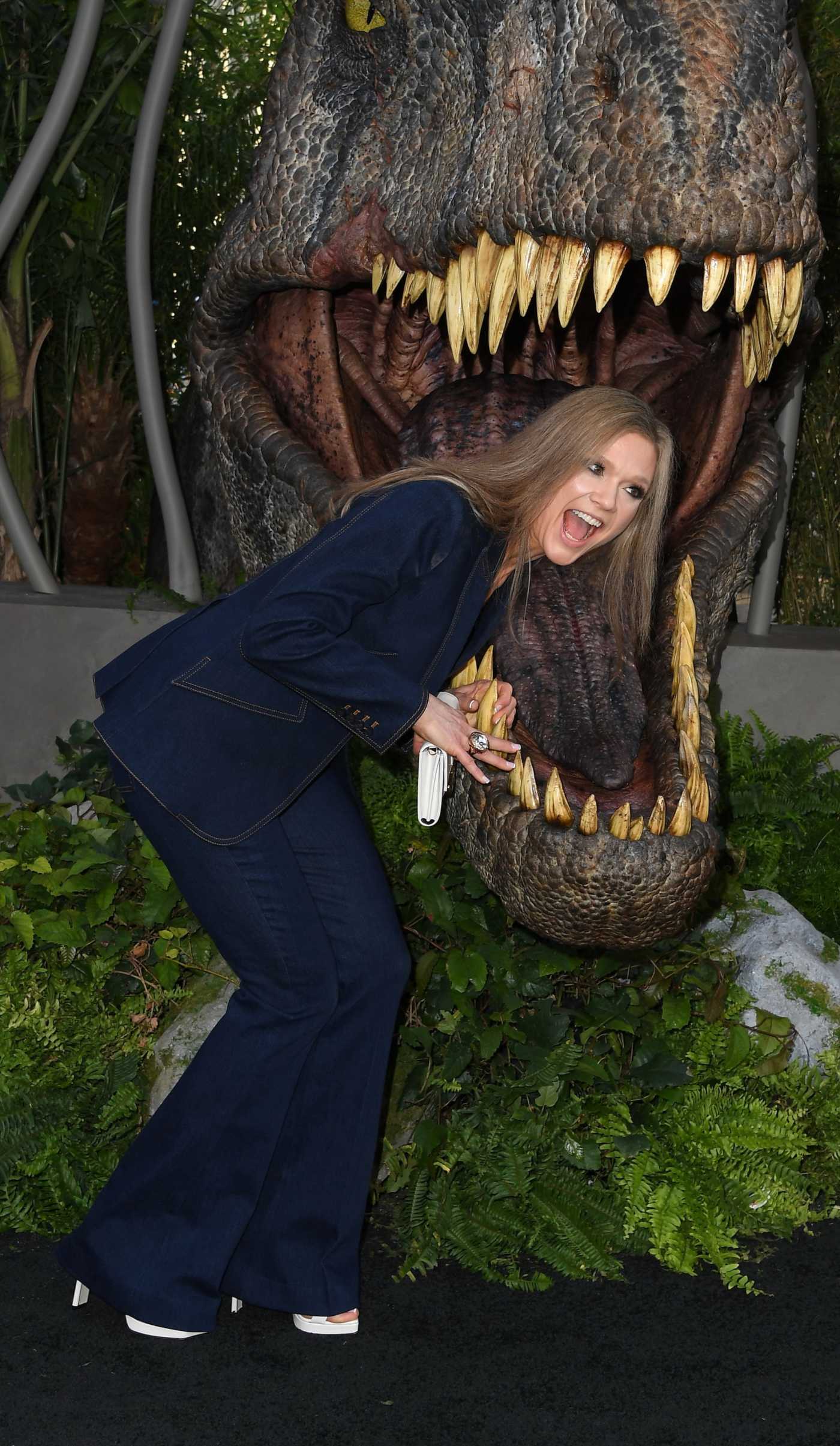 Ariana Richards Attends Jurassic World: Dominion Premiere in Los