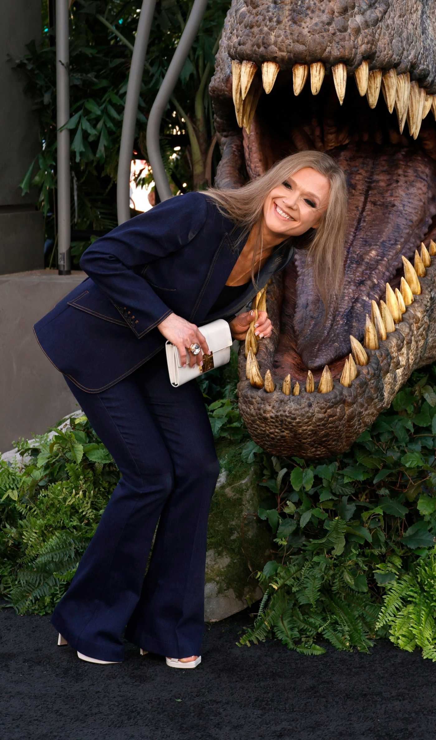 Ariana Richards Attends Jurassic World: Dominion Premiere in Los