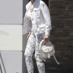 Brigitte Nielsen in a White Cap Was Seen Out in Los Angeles