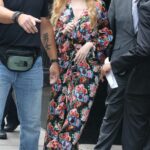 Evan Rachel Wood in a Floral Dress Was Seen Out in New York